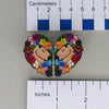 NerdyKeppie Floral Capybara Hearts Pride Enamel Pins. A Floral Capybara Hearts Pride Enamel Pin from our Keppiebara Kickstarter project.