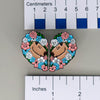 NerdyKeppie Floral Capybara Hearts Pride Enamel Pins. A Floral Capybara Hearts Pride Enamel Pin from our Keppiebara Kickstarter project.