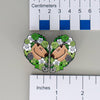 NerdyKeppie Floral Capybara Hearts Pride Enamel Pins. A Floral Capybara Hearts Pride Enamel Pin from our Keppiebara Kickstarter project.