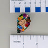 NerdyKeppie Floral Capybara Hearts Pride Enamel Pins. A Floral Capybara Hearts Pride Enamel Pin from our Keppiebara Kickstarter project.