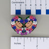 NerdyKeppie Floral Capybara Hearts Pride Enamel Pins. A Floral Capybara Hearts Pride Enamel Pin from our Keppiebara Kickstarter project.