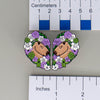 NerdyKeppie Floral Capybara Hearts Pride Enamel Pins. A Floral Capybara Hearts Pride Enamel Pin from our Keppiebara Kickstarter project.