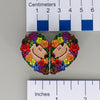 NerdyKeppie Floral Capybara Hearts Pride Enamel Pins. A Floral Capybara Hearts Pride Enamel Pin from our Keppiebara Kickstarter project.