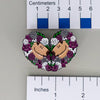 NerdyKeppie Floral Capybara Hearts Pride Enamel Pins. A Floral Capybara Hearts Pride Enamel Pin from our Keppiebara Kickstarter project.