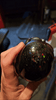 Galaxy Brain Resin Skull