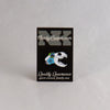 NerdyKeppie Proud to the Bone Otter Skull Pride Enamel Pins. An otter skull pride enamel pin for our Proud to the Bone project, wearing an adorable crown of flowers!