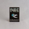 NerdyKeppie Proud to the Bone Wolf Skull Pride Enamel Pins. A wolf skull pride enamel pin for our Proud to the Bone project, wearing an adorable crown of flowers!