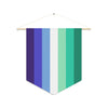 NerdyKeppie Gay Men's Pride Pennant. 