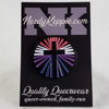 NerdyKeppie Faith & Pride Cross Enamel Pins. A Lotus pride enamel pin for our Faith & Pride project, available in twelve pride flags! This pin is 1.25 inches across and ships from Portland, Oregon USA.