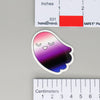 NerdyKeppie-L'il Ghosties Pride Ghost Sticker-Genderfluid