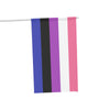 NerdyKeppie Genderfluid Pride Flag (Indoor/Outdoor). A Genderfluid Pride flag made from durable, weather-resistant poly canvas: this Pride celebration flag makes a great home decoration or casual cape!