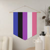 NerdyKeppie Genderfluid Pride Pennant. 