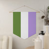 NerdyKeppie Genderqueer Pride Pennant. 