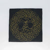 NerdyKeppie's Gold Celtic Knotwork Tree Of Life Embroidered Patch are stitched on black duck cloth and backed by sturdy vinyl fuse.