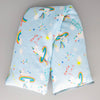A NerdyKeppie Happy Unicorns and Rainbows Flannel Heat & Cold Pack. A microwaveable heat and cold pack featuring a unicorn-themed design, great gift for friends with, you know, achy joints and stuff.