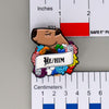 NerdyKeppie Capybara Progress Pride Pronoun Enamel Pins. Our Capybara Progress Pride Pronoun Enamel Pins feature a cute capybara, the pronouns of your choice, and flowers in Progress pride colors. These pins ship from Portland, Oregon USA.