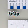 NerdyKeppie-Old English Acrylic Pronoun Pin-He/She