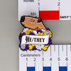 NerdyKeppie Capybara Enamel Non-Binary Pride Pronoun Pins. Our enamel pin features an adorable capybara, a paper scroll with six different pronoun choices, and flowers in non-binary pride colors. This pride pin ships from Portland, Oregon.