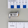 NerdyKeppie Paper Scroll Pronoun Enamel Pin. Our paper scroll pronoun enamel pin is perfect for a tasteful office friendly way to represent your identity.