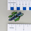 NerdyKeppie-"Hello Boys" Acrylic Pride Pin-Bi