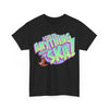 NerdyKeppie I Can Do Anything Through SKA! - Gracie Pryor Original Cotton Tee (PostNormCore Exclusive). A ska t-shirt by Gracie Pryor featuring the phrase "I can do anything through SKA!" next to a skanking otter wearing a porkpie hat. Profits from this tee shirt benefit Jake's gender-affirming surgeries.