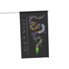 NerdyKeppie "Join Or Die" Multi-Flag LGBTQIA+ Pride Flag (Indoor/Outdoor). A Ben Franklin-inspired "Join Or Die" multi-Pride flag made from durable, weather-resistant poly canvas: this Pride celebration flag makes a great home decoration or casual cape!
