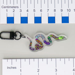NerdyKeppie-"Join Or Die" Multi-Flag LGBTQIA+ Pride Keychain-