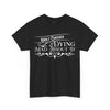 NerdyKeppie "Kindly Consider Dying Mad About It" Cotton Tee Shirt. A unisex cotton tee shirt with a "Kindly Consider Dying Mad About It" design on it. This unapologetic tee shirt has a classic fit.