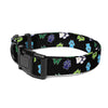 NerdyKeppie Dog Paws Gay Men's Pride Pet Collar. 