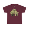 NerdyKeppie "Last of the Duke Street Kings" - Lauren Denitzio Tee Shirt (PostNormCore Exclusive). a tee shirt featuring two cool rock n roll guys sharing a kiss on stage. this Lauren Denitzio tee shirt is available in sizes up to 5XL.