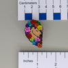 NerdyKeppie Floral Capybara Hearts Spirit of '77 Pride Enamel Pins. A Floral Capybara Hearts Pride Enamel Pin from our Keppiebara Kickstarter project.