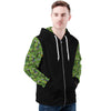 NerdyKeppie Lemurs Lightweight Progress Pride Zip Up Hoodie. 