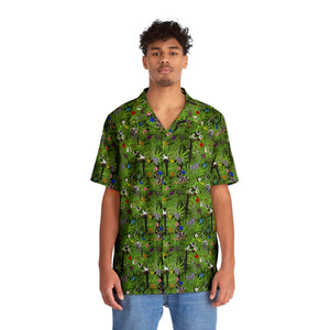 NerdyKeppie Lemurs Progress Pride Hawaiian Shirt. 