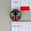 NerdyKeppie Faith & Pride Cross Enamel Pins. A Cross design for our Faith & Pride enamel pins collection, available in a wide variety of pride flag designs!