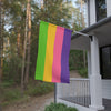 NerdyKeppie Lesbian Pride Flag (Indoor/Outdoor). A Lesbian Pride flag made from durable, weather-resistant poly canvas: this Pride celebration flag makes a great home decoration or casual cape!
