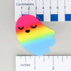 NerdyKeppie-L'il Ghosties Acrylic Pride Pin-Ace