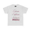NerdyKeppie Live, Laugh, Dragula Cotton Tee Shirt. A unisex cotton tee shirt with a Live, Laugh, Dragula design on it. This cotton tee shirt has a classic fit.