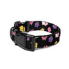 NerdyKeppie Dog Paws Lesbian Pride Pet Collar. 