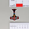 NerdyKeppie Mjolnir Pride Sticker. A NerdyKeppie matte sticker of a Mjolnir/Thor's Hammer with knotwork in eight different pride flags. This pride sticker ships from Portland, Oregon.