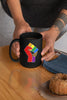 NerdyKeppie Raised Fist Pride Coffee Mug. Our Raised Fist Pride Coffee Mug is 15 ounces deep and ships directly from Portland, Oregon USA.