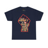 NerdyKeppie "Your Heart Is A Muscle The Size Of Your Fist" Cotton Tee Shirt. A unisex cotton tee shirt with a design reading "Your Heart Is A Muscle The Size Of Your Fist". This cotton pride tee shirt has a classic fit.