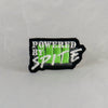 NerdyKeppie's No Hooked Backing "Powered By Spite" Embroidered Patch are stitched on black duck cloth and backed by sturdy vinyl fuse.