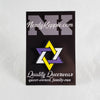 NerdyKeppie Faith & Pride Star of David Enamel Pins. A Star of David pride enamel pin for our Faith & Pride project, available in twelve pride flags! This pin is 1.25 inches across and ships from Portland, Oregon USA.