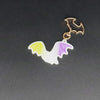 NerdyKeppie-Glow in the Dark Bat Pride Keychain-Non-Binary