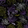 NerdyKeppie Octopus Consortium Canvas Low Top Non-Binary Pride Sneakers. A canvas low top sneaker with an Octopus Consortium design on it in non-binary pride colors. These low top nonbinary pride sneakers go up to US Men’s 14!