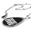 "Okayest Dungeon Master Ever" Oval Necklace