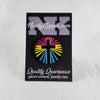 NerdyKeppie Faith & Pride Cross Enamel Pins. A Lotus pride enamel pin for our Faith & Pride project, available in twelve pride flags! This pin is 1.25 inches across and ships from Portland, Oregon USA.
