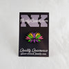NerdyKeppie Faith & Pride Lotus Enamel Pins. A Lotus pride enamel pin for our Faith & Pride project, available in twelve pride flags! This pin is 1.25 inches across and ships from Portland, Oregon USA.