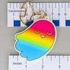 NerdyKeppie-Glow in the Dark Ghost Pride Keychain-Pan