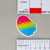 NerdyKeppie-L'il Ghosties Pride Ghost Sticker-Pan